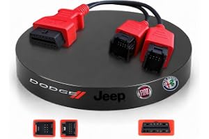 FCA 12+8 SGW Bypass OBD2 Cable for Chrysler Dodge Jeep Fiat 2018+ Cars | Works - B0GXZBDKS3