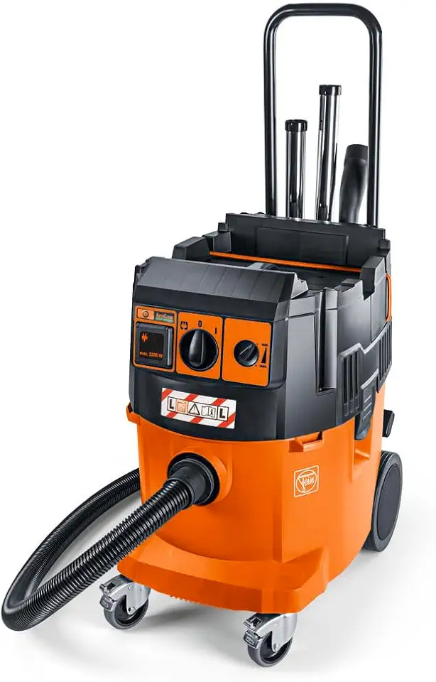 FEIN Dustex 35 LX AC, industrial vacuum cleaner with fully automatic filter cleaning, dust class - B01D0Z28RE