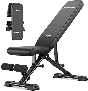 FLYBIRD WB5 Weight Bench, ASTM-Certified 800LBS Adjustable Weight Bench Workout Bench Foldable for Home Gym, - B07DNYSJ8W