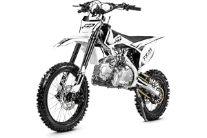 FRP FX125-17 125cc Gas Dirt Bike, 4-Stroke Pit Bike with Zongshen Engine | Electric/Kick Start, - B0GZKKBPVT