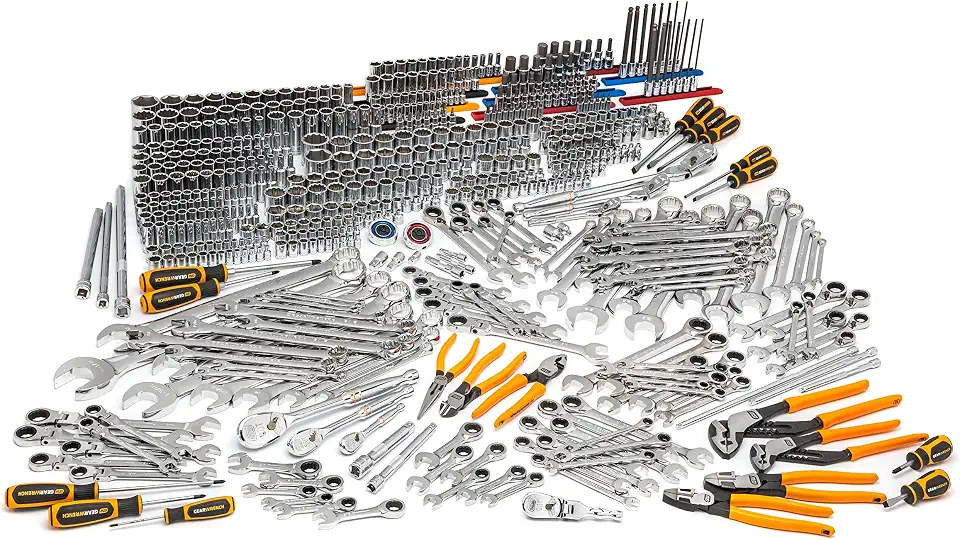 GEARWRENCH 613 Pc. Master Mechanics Hand Tool Set - 89060, Multi, One Size - B07Y2N5WXL