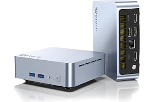 Getorli Mini PC AMD Ryzen 5 3501U (4C/8T, Max 3.7GHz) Small Desktop Computer 16GB DDR4 - B0H2H8C2NF