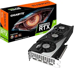 GIGABYTE GeForce RTX 3060 Gaming OC 12G (REV2.0) Graphics Card, 3X WINDFORCE Fans, 12GB 192-bit - B0971BG25M