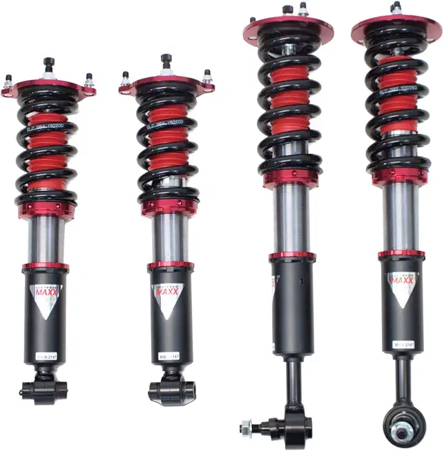 Godspeed MMX2147 MAXX Coilovers Lowering Kit, Fully Adjustable, Ride Height, 40 Damping Settings, compatible with - B0D2S1K84Y