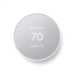 Google Nest Thermostat - Smart Thermostat for Home - Programmable Wifi Thermostat - Snow - B08HRPDYTP
