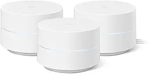 Google Wifi - AC1200 - Mesh WiFi System - Wifi Router - 4500 Sq Ft - B08GG9CMLR