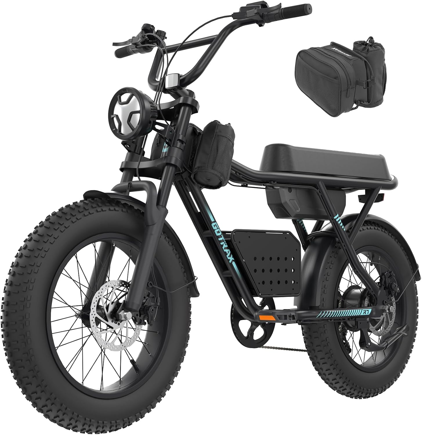 Gotrax R7 20" Electric Bike for Adult, 750W Peak Motor, - B0FW51G9R2