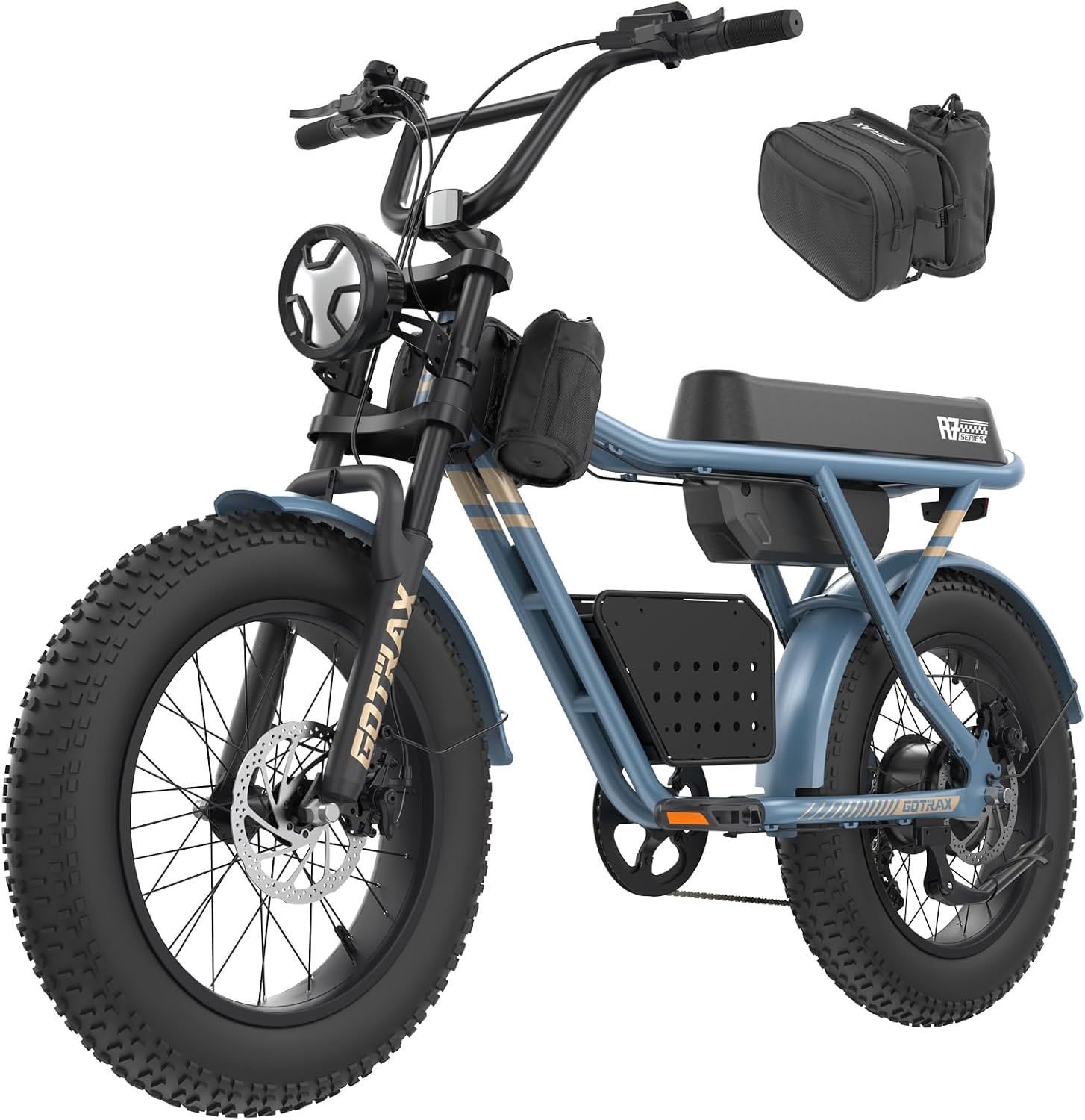 Gotrax R7 20" Electric Bike for Adult, 750W Peak Motor, - B0FY2SR618