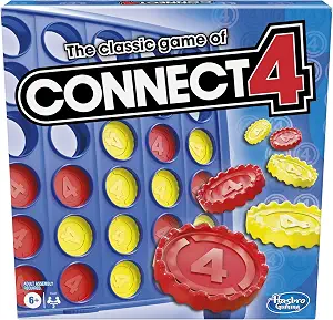 Hasbro Gaming Connect 4 Classic Grid, 4 in a Row Game, Strategy Board Games for - B00D8STBHY