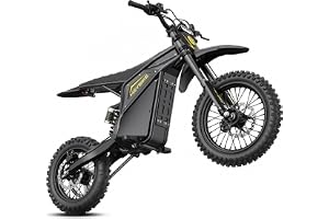 Heybike Electric Dirt Bike Villain, 4160W Electric Motorcycle, 45 MPH | 50 Miles Range Dirtbike, - B0GY4PRPJ7