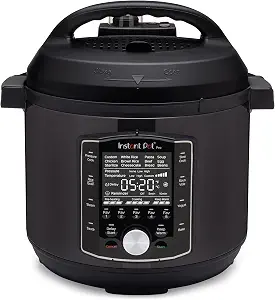 Instant Pot Pro 6 Qt 10-in-1 Electric Pressure Cooker, Black - B08PQ2KWHS