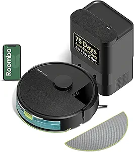 iRobot Roomba 104 2in1 Vacuum & Mop Robot - Self-Empties for 75 Days, Intense Power-Lifting - B0DPNKS3KQ