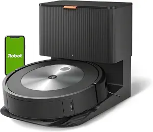 iRobot Roomba j7+ (7550) Self-Emptying Robot Vacuum – Uses PrecisionVision Navigation to Identify & Avoid - B094NYHTMF