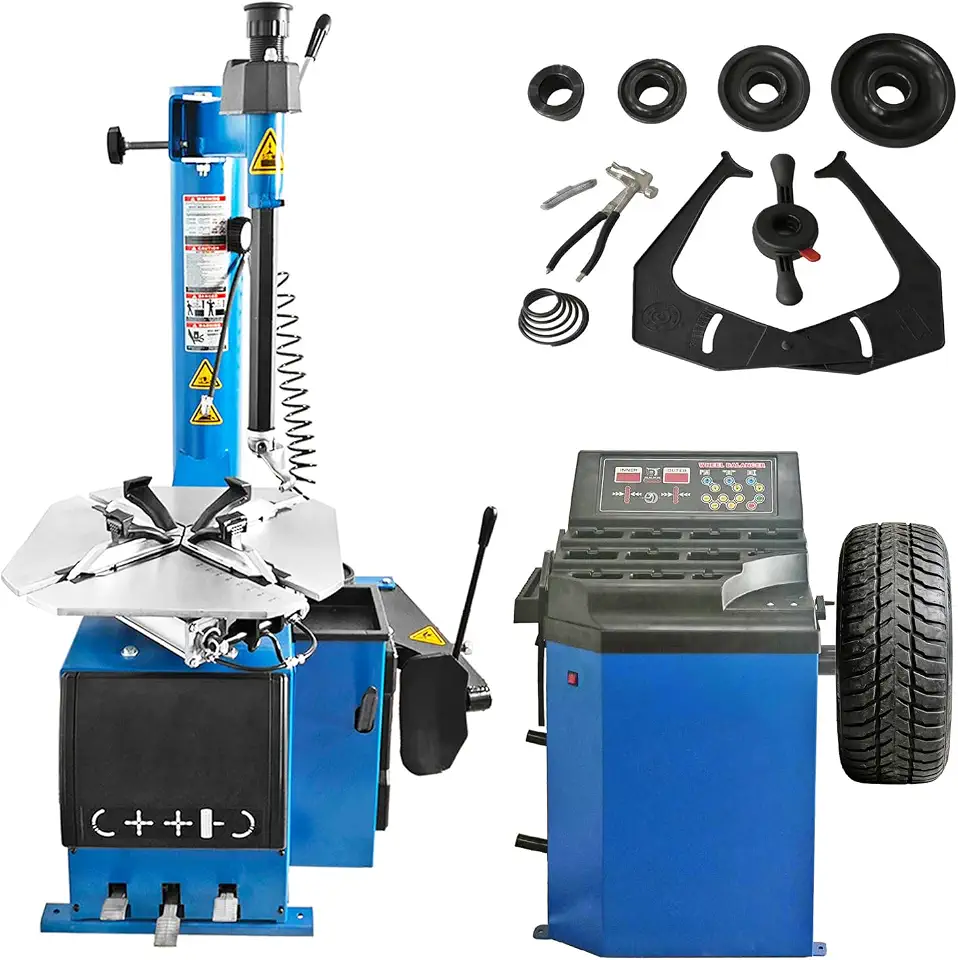 Jack Boss Tire Machine and Wheel Balancer Combo, Tire Changer Wheel Balancer Machine Combo Rim - B0GYD3LDL1