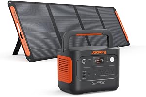 Jackery Solar Generator 1000 v2 and 200W Solar Panel,1070Wh,1500W AC | 1 Hr Fast Charge, - B0D2L1G66J