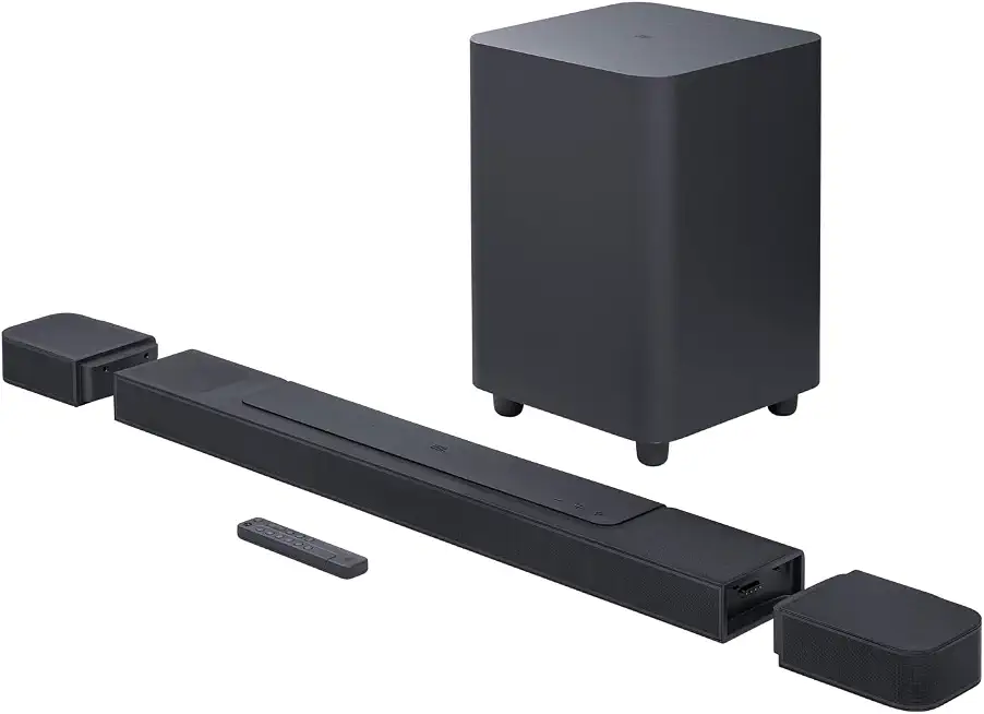 JBL Bar 1000: 7.1.4-Channel soundbar with Detachable Surround Speakers, MultiBeam™, Dolby Atmos®, and DTS:X®, Black - B0BQPPMBJG
