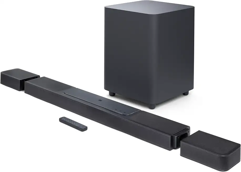JBL Bar 1300X: 11.1.4-Channel soundbar with Detachable Surround Speakers, MultiBeam™, Dolby Atmos® and DTS:X®, Black - B0BQPPH1GM