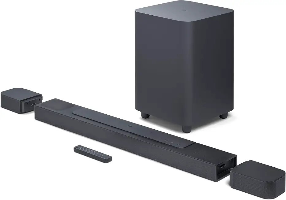 JBL Bar 800-5.1.2-Channel soundbar with Detachable Surround Speakers and Dolby Atmos®, 10” Wireless subwoofer, Built-in - B0CLMCK8SN