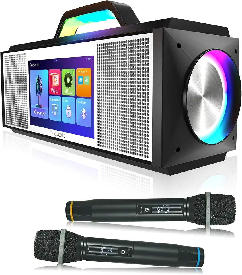 Karaoke Machine for Adults with Screen Display All-in-One Karaoke System - B0GYDKJHKN