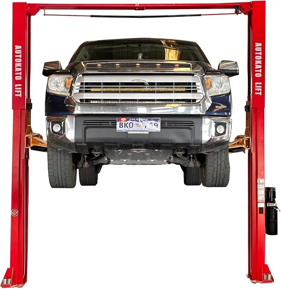 KATOOL 12000 lbs Extra Height 167inch 2 Post Lift Two Post Car Lift AK-M120 Auto - B0GMPRSM4Z