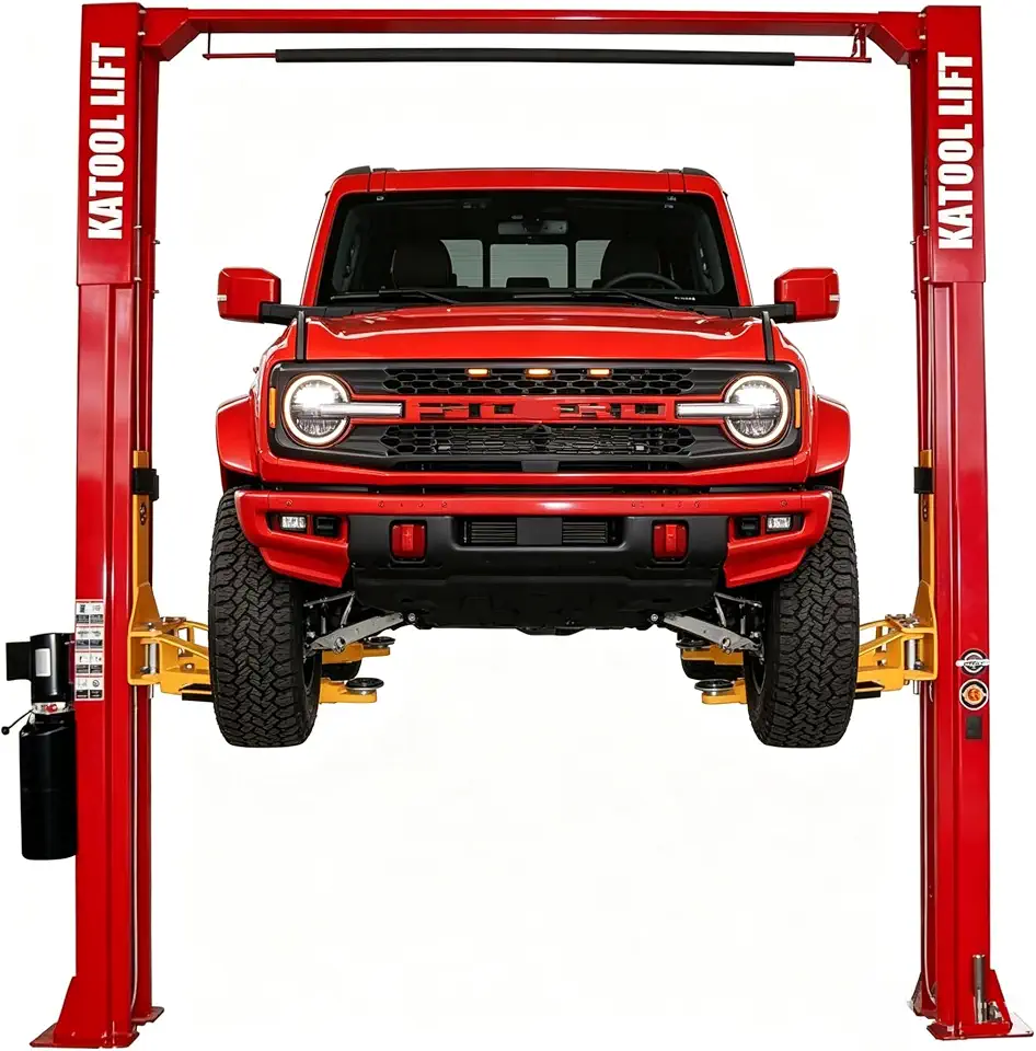 KATOOL 12000 lbs Extra Height 167inch 2 Post Lift Two Post Car Lift Auto Lift - B0H9XXMJX3