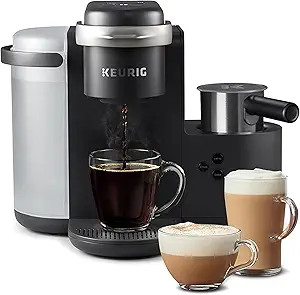 Keurig K-Cafe Single-Serve K-Cup Coffee Maker, Latte Maker and Cappuccino Maker, Comes with Dishwasher Safe - B07C1XC3GF