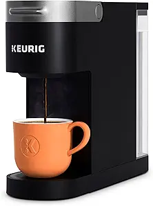 Keurig K-Slim Single Serve K-Cup Pod Coffee Maker, Multistream Technology, 3 Brew Sizes, Slim and - B083248S3B