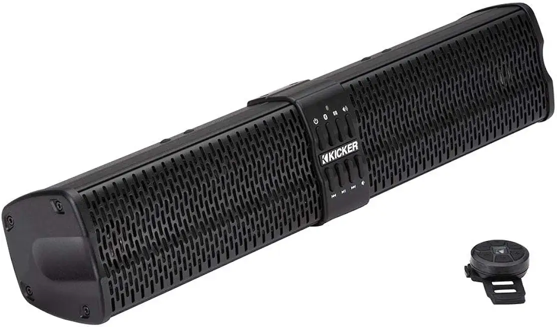 KICKER 47KPB1 20 inch Bluetooth Powered Soundbar Speaker System - B09PQ8HGBJ