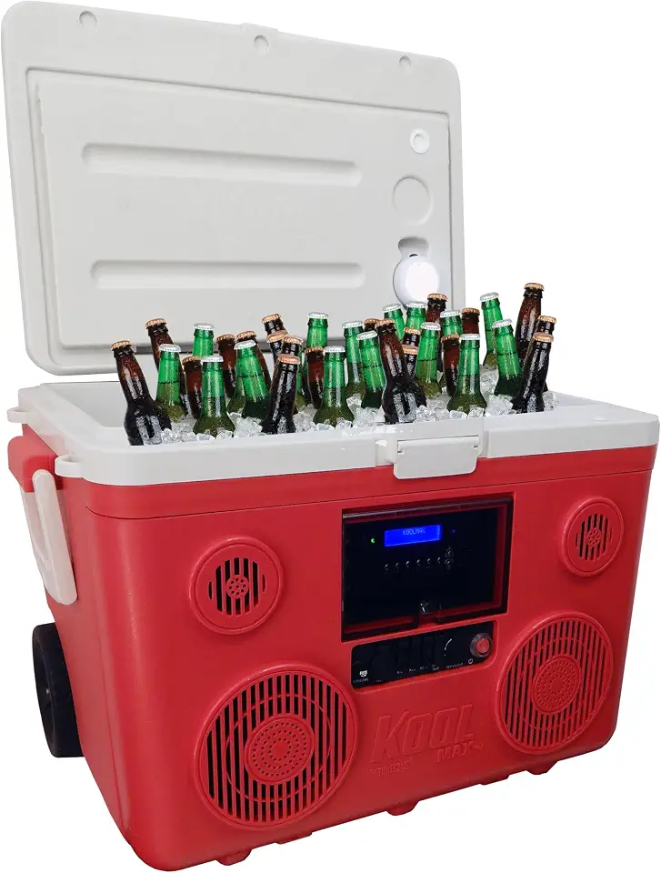 Koolmax PA System Bluetooth Outdoor Speaker Rechargeable 350W Portable PA Speaker with Remote Control| Advanced - B0C61LQMNK