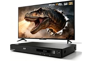 Krovatar 2K Blu-ray Disc Player KB-200 (2K) with Dolby & DTS | Blu-ray, DVD, CD, - B0H8BL4R66