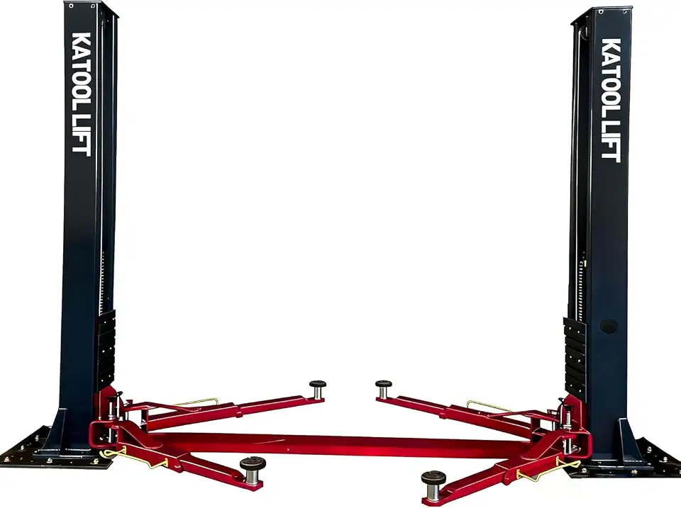 KT-H120DL 12000 Lbs 4.0HP Two Post Lift Single Lock Release Auto Car Hoist 2 Post - B0GQ9TJZY7
