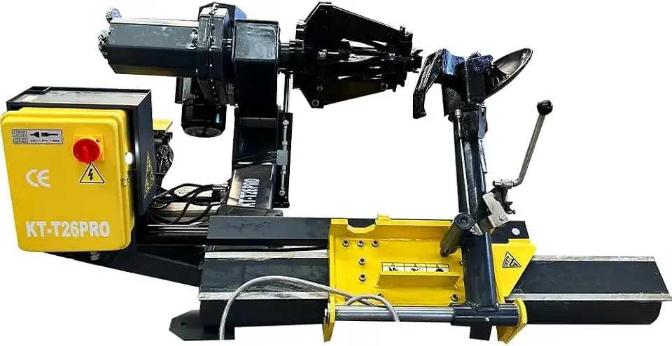 KT-T26PRO Heavy Duty 26" Truck Tire Changer Portable, Hydraulic Drive, Remote Control, for Truck, Bus - B0GV2QV627