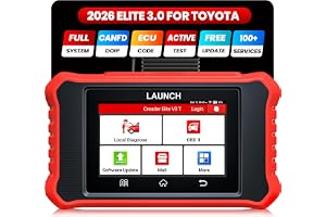 LAUNCH Creader Elite 3.0 Full Bi-Directional OBD2 Scanner for Toyota/Lexus | Full-System Diagnostic Scan Tool, - B0H9RG4C9M