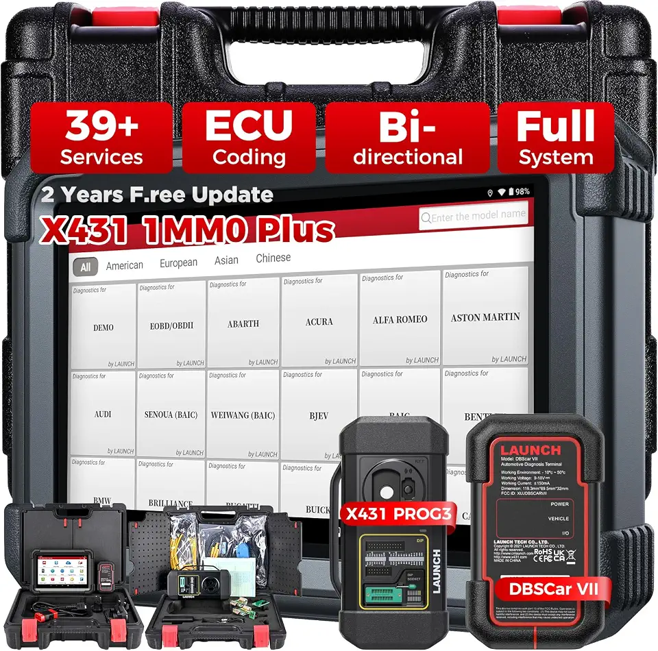 LAUNCH X431 1MM0 Plus Car Scanner with X-PROG3 Tool (Val $800), ECU Coding | Engine/Gearbox - B0H2YKGB39