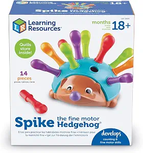 Learning Resources Spike The Original Fine Motor Hedgehog - B078WM314M
