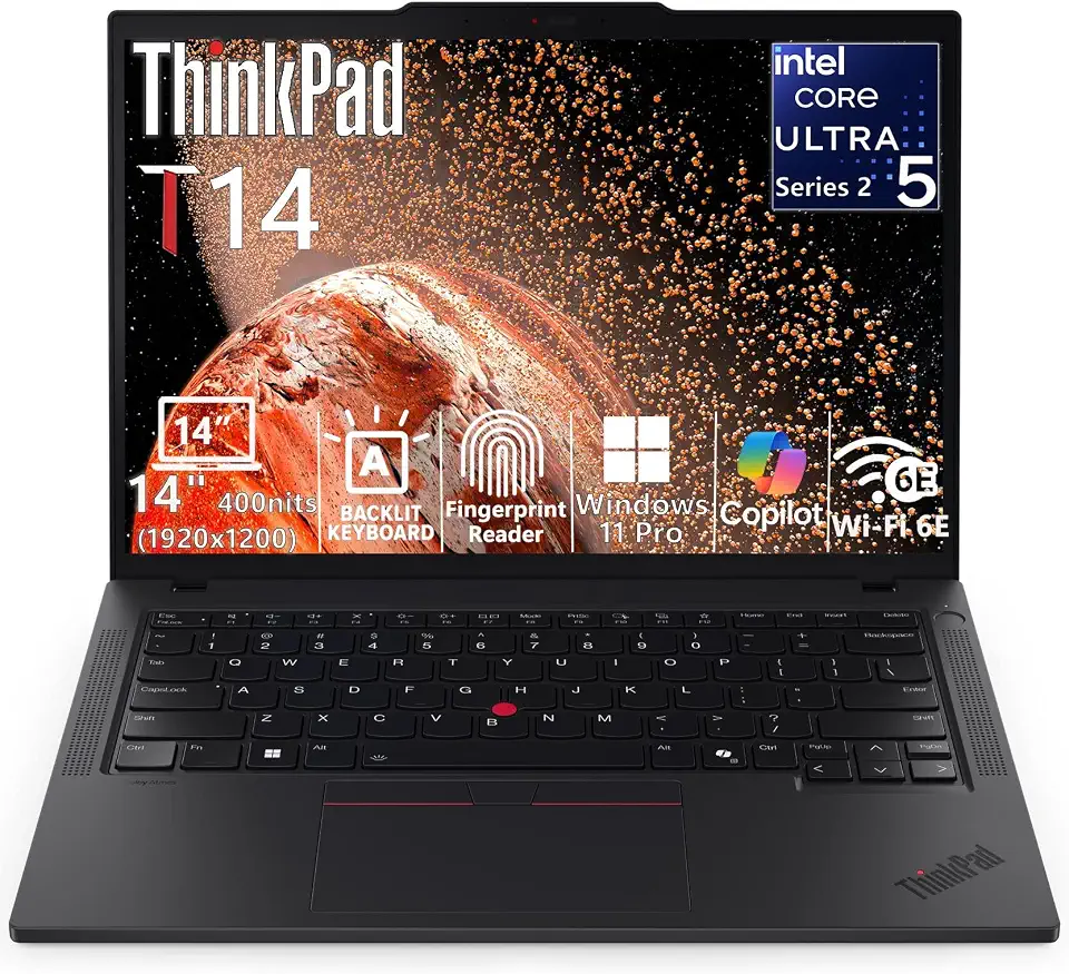 Lenovo ThinkPad T14 Gen 6, Ultra 5 225U, 32GB DDR5, 1TB SSD, Win 11 Pro - B0HFR6L6N4