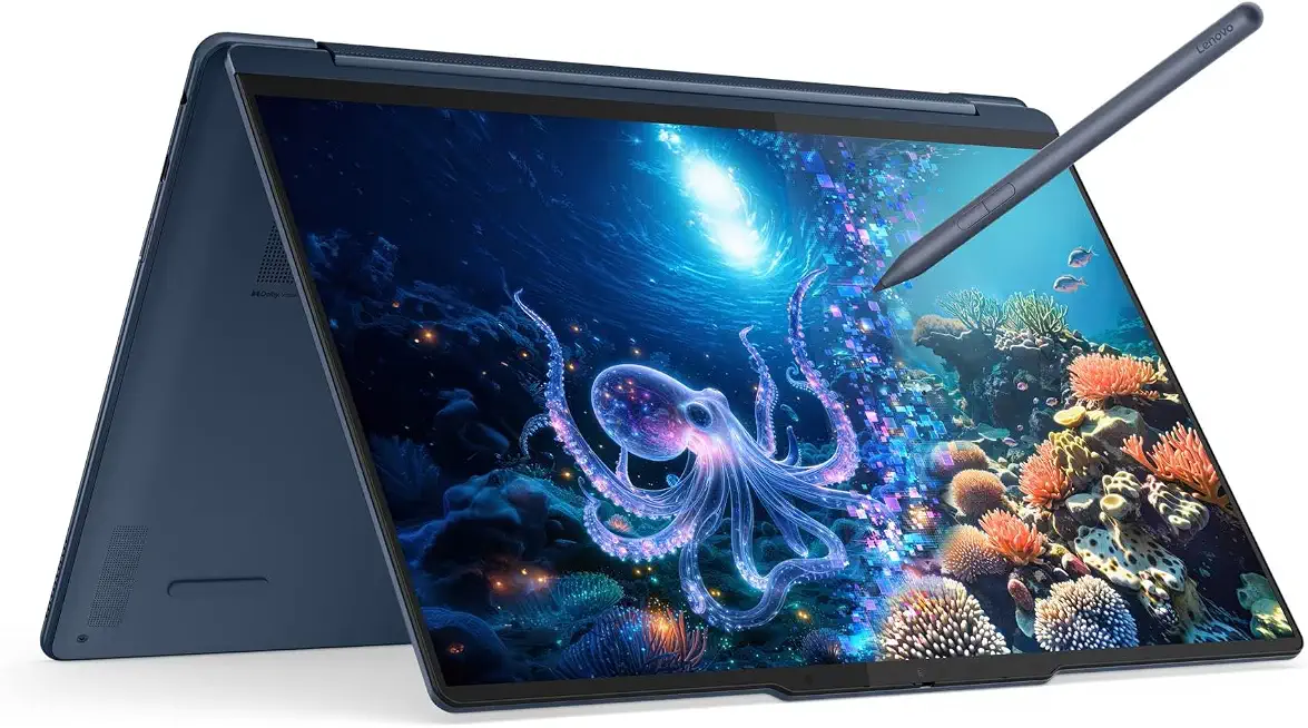 Lenovo Yoga 9i 2-in-1 Aura Edition with 14” 2.8K Touch OLED 1100-Nits 120Hz - B0G21RD9QQ
