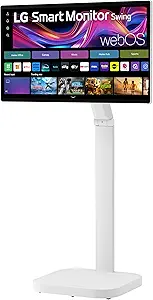 LG Smart Monitor Swing 32U889SA-W 32-Inch 4K UHD (3840x2160) IPS Touchscreen on a Fully Adjustable - B0F6G2NRDL