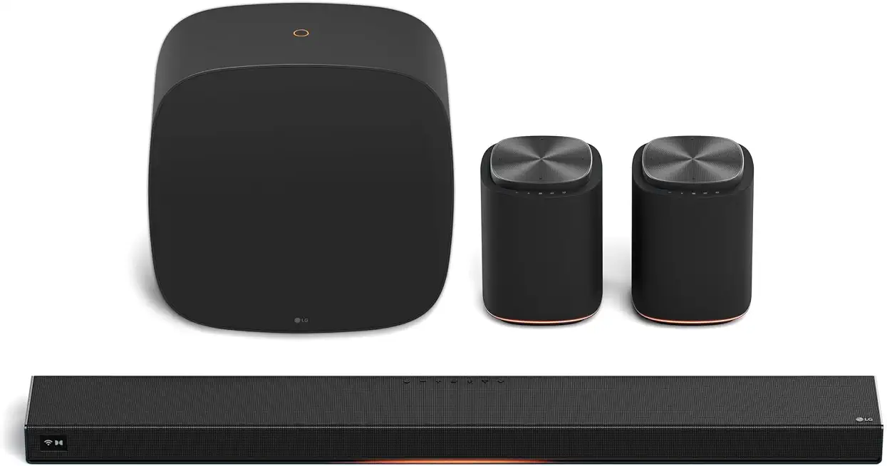 LG Sound Suite Immersive Suite 7 Pro Wireless Bundle | H7 Soundbar + 2X M7 - B0GYB2CFFP
