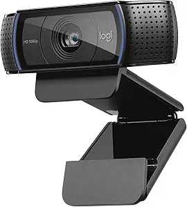 Logitech C920x HD Pro PC Webcam Full 1080p/30fps Video - Black - B085TFF7M1