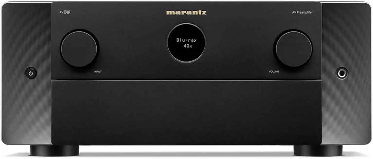 Marantz AV 10 Reference 15.4 Channel 8K Ultra HD Home Theater Pre-Amplifier/Processor with Dolby Atmos, - B0DPR3ZK6K