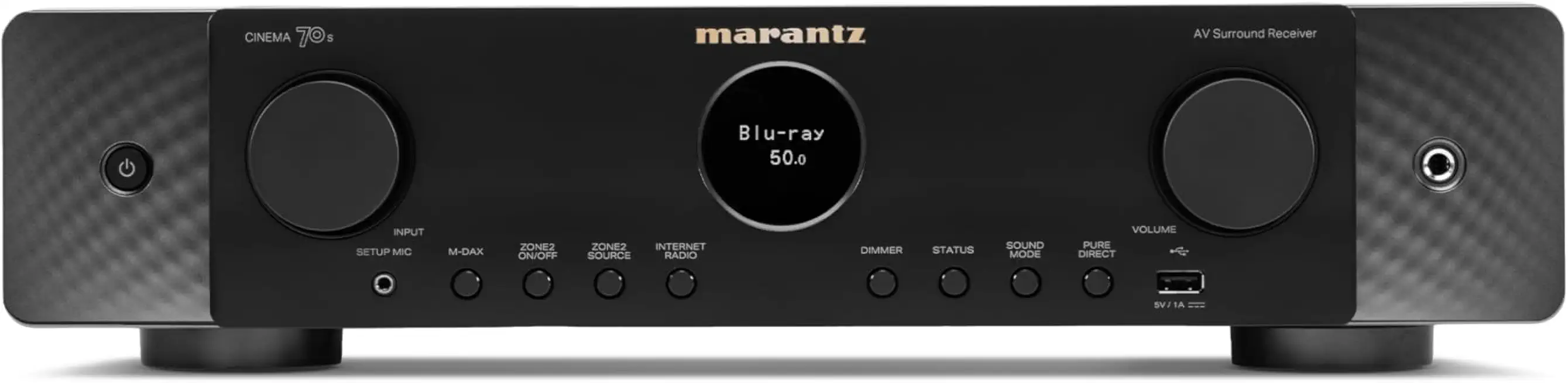 Marantz Cinema 70S 7.2-Ch Receiver (50W X 7) - 4K/120 and 8K Home Theater Receiver, - B0FQ7S5XCX
