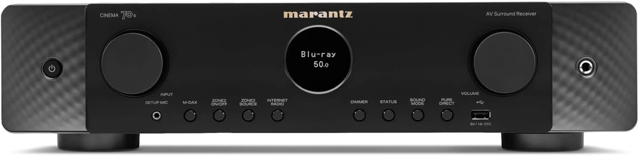 Marantz Cinema 70s Slimline 7.2 Channel AV Receiver Powered by HEOS™ with Dolby Atmos, 50 - B0BLPCP7NB