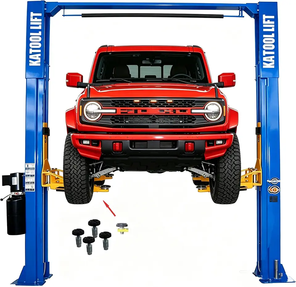 ME-M130 2 Post Car Lift 13000Lbs, Auto Lift Car Lift Extra Height 167 Inch/4.235M, Extra - B0HCBL78XK