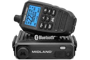 Midland MXT295 15W MicroMobile GMRS Two-Way Radio with Bluetooth Mic | Wireless Bluetooth Mic, IP67 - B0HFSQRM9H