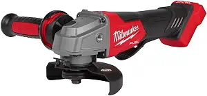 Milwaukee 2880-20 M18 Fuel Brushless Lithium-Ion 4-1/2 in. / 5 in. Cordless Small Angle Grinder - B09RX4R3TR