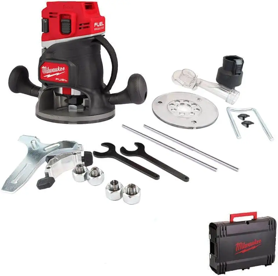 Milwaukee M18 FR12 Fuel 18v Cordless Brushless 1/2" Trim Router No Batteries - B0CMZN7RQD
