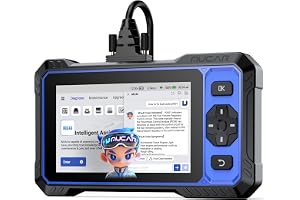 MUCAR 632 AI Bidirectional Scan Tool, 15 Reset Services ABS/ADBLUE/SRS/BMS/EPB/ETS/INJEC/Oil/SAS/TPMS OBD2 Diagnostic Scanner for 4 - B0GXVK74S5
