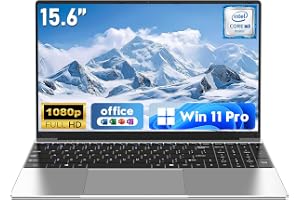 NAIKLULU Laptop Computer, Win 11 Pro Lap Top, 15.6 Inch Laptop 2026, 16GB RAM 256GB - B0HDT7J6P2