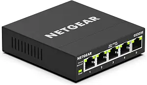 NETGEAR 5-Port Gigabit Ethernet Easy Smart Managed Network Switch (GS305E) - B07PJ7XZ7X